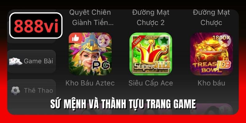 Sứ mệnh và thành tựu 888VI